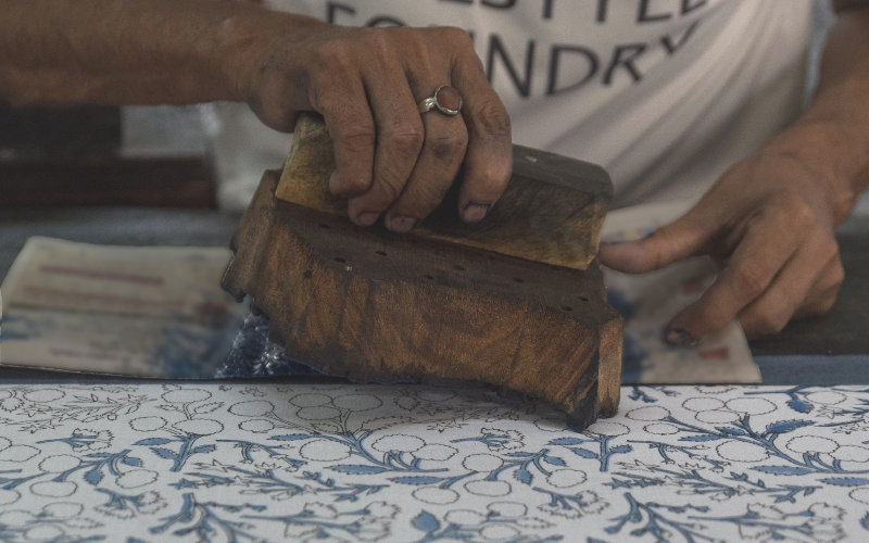 Block Printing Photo