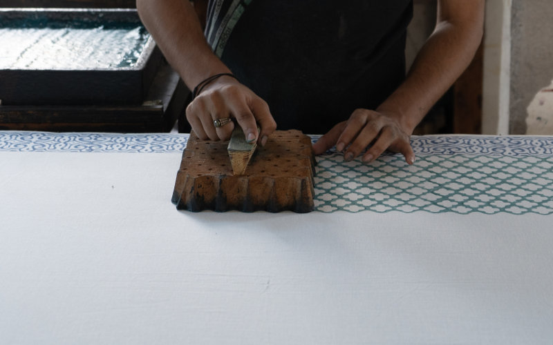 Hand Block Printing